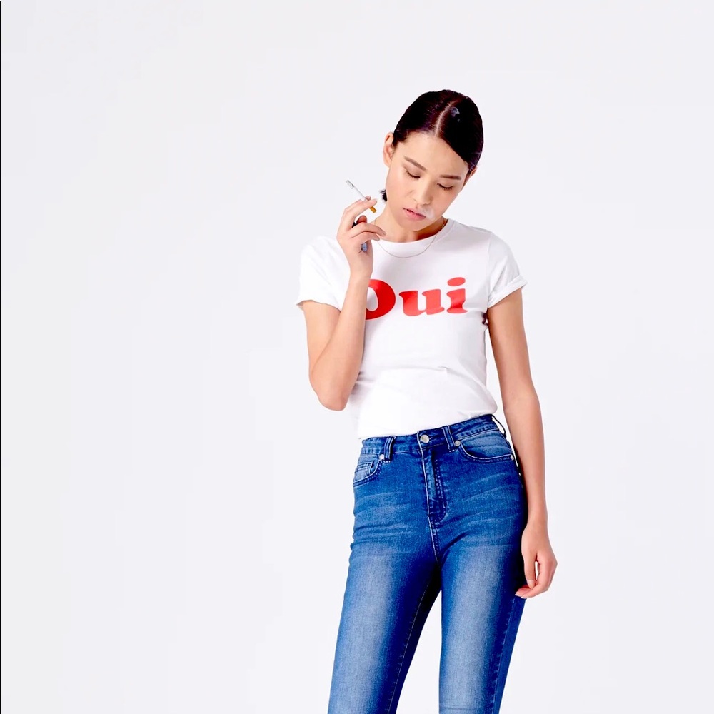L’École Des Femmes Oui & Non Tee / BRAND NEW / Size Small